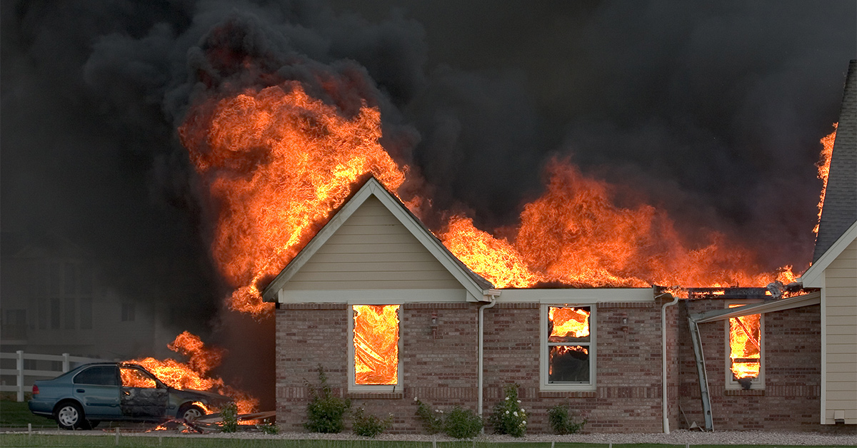 What is arson and how can it be prevented?